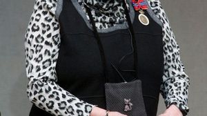 Olga Tudorache, in 2013, cand a fost decorata de Casa Regala