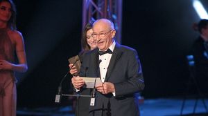 Victor Rebengiuc, anul trecut la Gala UNITER (foto: Uniter)