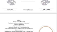 Acesta este meniul pe care l-a ales cantareata