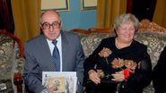 Actrita, alaturi de sotul ei, dr. Ion Matei (foto: Juranl Spiritual)