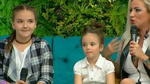 Rocsana Marcu, prima aparitie cu fiicele ei la TV: Indira si Mayra! Teo le-a luat la intrebari
