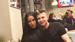 Daniela Crudu, cu fostul iubit