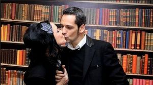 Poza in care Stefan Banica o saruta patimas pe Andreea Marin