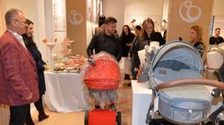 Bebelusa Gabrielei Cristea are... carucior de lux! Costa in jur de 1.400 de euro! VIDEO EXCLUSIV