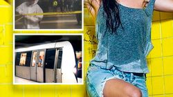 Coincidenta incredibila! Ce romanca, supervedeta internationala, a mers cu metroul chiar in ziua crimei de la Dristor. Nu te-ai fi gandit in veci ca o s-o vezi intr-un mijloc de transport in comun FOTO si VIDEO!