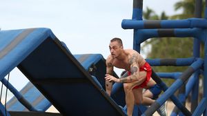 Vladimir Draghia, aproape de o accidentare grava, in goana dupa punctul care a redus diferenta intre cele doua echipe de la „Exatlon”