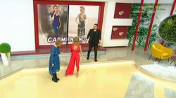 O cantareata de muzica populara, sexy si cu silicoanele la vedere la Teo Show: "Nu te intreb daca ai lenjerie intima pe tine"