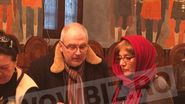 Eugen Cristea si sotia lui au fost prezenti la parastasul organizat de Dan Puican pentru Stela Popescu