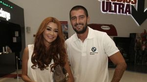 Denisa de la Bambi, primele declaratii despre accidentarea lui Catalin Cazacu: "Sper ca nu e foarte grav"