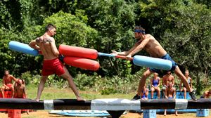 Cum urmareste iubita lui Valentin Chis emisiunea Exatlon? Imagine emotionanta cu tanara si fetita celor doi! Ce mesaj are pentru concurent