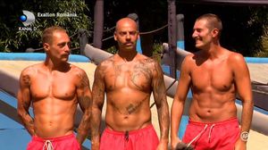 Exatlon 17 martie. Giani, Vladimir si Cazacu, cei trei banditi de la Exatlon! S-au tuns zero, si-au lasat doar mustata si au starnit hohotele tuturor