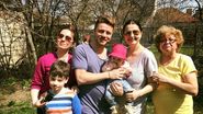Gabriela Cristea si familia