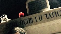 Fratele lui Pepe, la mormantul fiului de Pastele Brajinilor