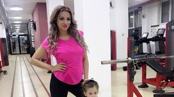 Satula sa vada atatia copii bolnavi, Sanziana Buruiana si-a inscris fetita la gradinita cu mancare bio! Foto Exclusiv!