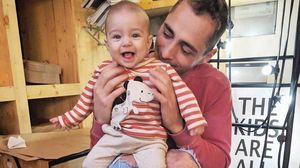 Fetita lui Vladimir Draghia a inceput sa mearga! Concurentul de la Exatlon o sa planga cand o sa vada fotografia asta!