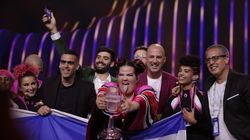 Netta Barzilai, castigatoarea Eurovision 2018, a spart trofeul