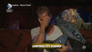 FINALA EXATLON. Vladimir Draghia este MARELE CASTIGATOR de la EXATLON! A luat premiul de 100.000 de euro