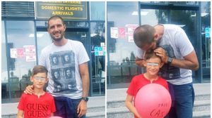 Fiul lui Catalin Cazacu e fanul lui Stefan de la Exatlon! Razboinicul s-a dus pana la Timisoara ca sa se intalneasca cu baietelul!