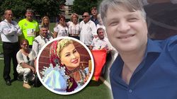 Mihai Onila a cantat in Belgia alaturi de o cantareata sexy de muzica populara FOTO