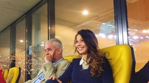 Ce frumoasa a fost fiica lui Anghel Iordanescu in ziua absolvirii! Maria a terminat cu brio Facultatea de Relatii Economice Internationale
