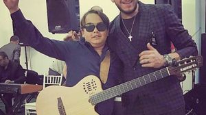 Adrian Minune isi ia fiul de 13 ani la nunti! Juniorul a devenit om de baza in bandul manelistului
