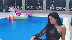 Aceasta este vila lui Brigitte Nastase din Timisoara. Este plina cu obiecte de arta scumpe, iar piscina brunetei e spectaculoasa. FOTO!