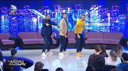 Bursucu, prima emisiune la "Vulturii de noapte"! A dansat fabulos Macarena alături de Cătălin şi Victor
