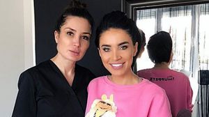 Adelina Pestiţu, cu Zeny la doctor!