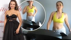 Cristina Şişcanu aprinde imaginaţia internauţilor, alergând într-o bustieră decoltată! ”Vrem să te vedem fără haine”