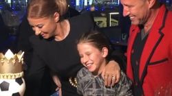 Laurenţiu Reghecampf a venit cu ”tancul” la ziua Anamariei Prodan! Reghe şi-a luat un jeep uriaş, de 60.000 de euro, ca să învingă zăpada din trafic! FOTO