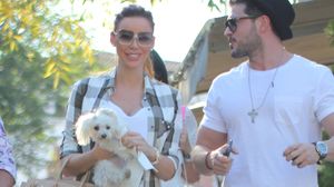 Video exclusiv | Bianca arata fabulos, desi mai are doar o luna si jumatate pana naste! Am prins-o pe diva la masa cu Victor Slav si era “criminal” de buna!