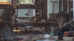 Sotia lui George Copos a scos-o pe "Mihaela, dragostea mea!" la o prajiturica si o barfa mica! Video exclusiv