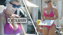 HOT sexy mamma! Diana Matei a facut senzatie la piscina! La 36 de ani solista Tarafului Cleante le da clasa pustoaicelor din showbiz FOTO  VIDEO EXCLUSIV