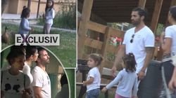 Latino lover-ul Pepe de pe scena se transforma in super-taticul cand e cu fetitele sale! Imagini de colectie cu artistul si familia lui VIDEO EXCLUSIV