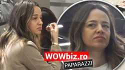 Upsss!!! Andreea Raicu, mult prea obosită de Sărbători! Imagini sugestive cu fosta prezentatoare la mall, cu cearcăne şi fără pic de zâmbet pe faţă! Video exclusiv!