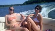 Ana Geoana (dreapta), aparitie fierbinte in costum de baie