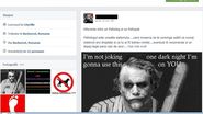 Profilul bizar de Facebook al barbatului