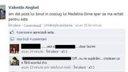 Valentin, tatal lui Ionut Anghel, si-a dat cordul asupra publicarii fotografiei printr-o postare pe Facebook