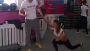 Ana a reinceput antrenamentele cu un instructor
