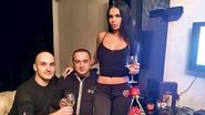 Leo, Cristi Marin si Renata, in apartamentul printului, cu ceva timp in urma