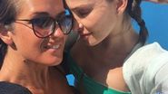 Diana Munteanu (stanga) si Alina Puscas (dreapta)