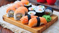 Socant! A ramas fara mana dupa ce a mancat sushi