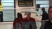 Sotia lui Ekeng, la venirea pe Otopeni