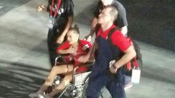Imagini socante! Larisa Iordache s-a accidentat grav! Scoasa din sala plangand in hohote, intr-un scaun cu rotile!