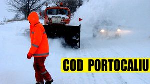 Ninsori și viscol! Meteorologii au emis cod portocaliu