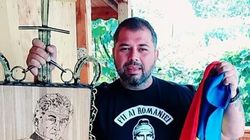 Fiul lui Szobi Cseh şi-a tatuat pe braţ blazonul familiei: „Un hun călare cu un cap de ceh în sabie” FOTO