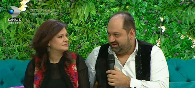 Maria Buză și soțul ei