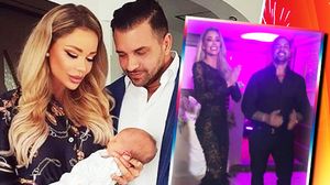 Bianca Drăgușanu și Alex Bodi s-au ”rupt” pe manele la botezul la care au fost nași! Video BOMBĂ