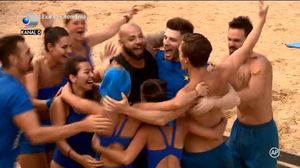 Războinicii au câștigat jocul pentru hotel! Au sărbătorit într-un mod inedit la final