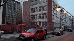 Incendiu puternic în Capitală, în zona Obor! Peste 20 de autospeciale intervin
